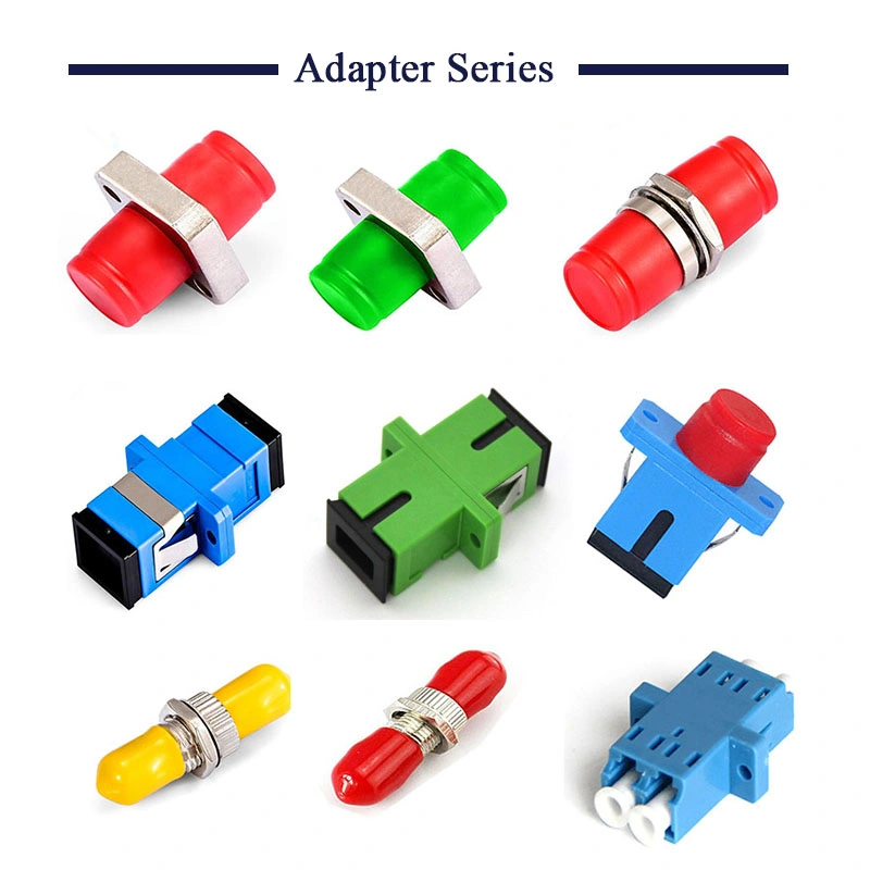 Factory Supply Simplex Sc APC Single Mode Fiber Optic Adapter