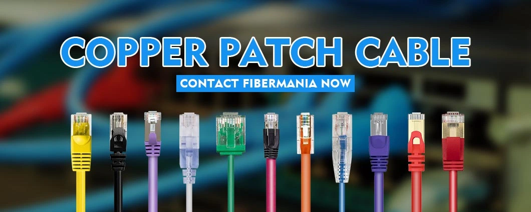 China Factory Ethernet Cat5e CAT6 CAT6A CAT8 PVC LSZH Network Patch Cord