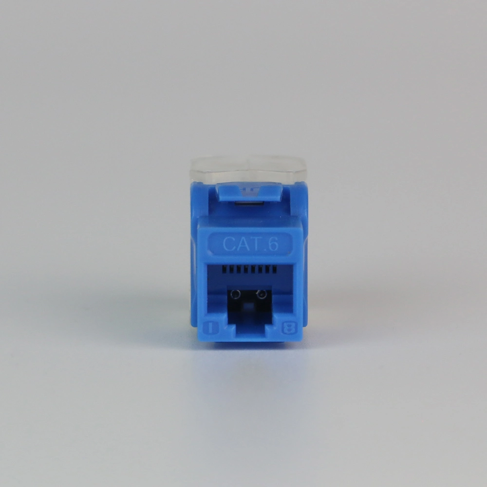 Network UTP Tool Free RJ45 8p8c Toolless Ethernet RJ45 Modular Jack CAT6 Keystone Jack