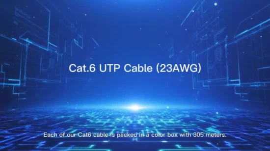 CAT6 LAN ケーブル、通信ケーブル、UTP イーサネット ケーブル、4 ペア ソリッド ケーブル、305 メートル ネットワーク ケーブル Belden Panduit Commscope Nexan Siemon