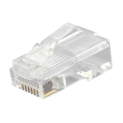 CAT.5E RJ45 8P8C シールドなしモジュラー プラグ (UTP) ネットワーク コネクタ (ベンド ロック付き)