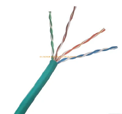 高品質 0.511mm 高速 LSZH 固体 PVC 屋内 UTP ネットワーク ケーブル、Cat5e、RoHS