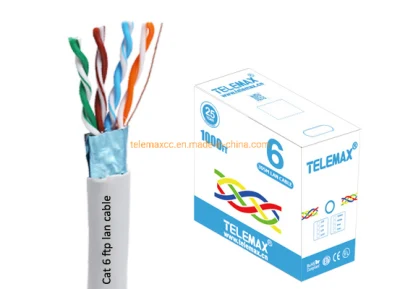 ネットワークケーブル LANケーブル UTP FTP CAT6 23AWG 通信ケーブル イーサネットケーブル